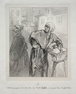 Małe Modonty. autorstwa Paul Gavarni