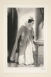 MARGARETA Z FRANCJI. 1560. autorstwa Paul Gavarni
