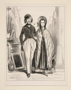 Monsieur i Madame Ernest... autorstwa Paul Gavarni