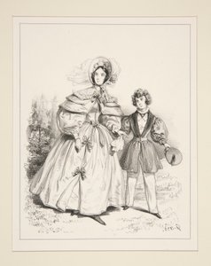 PORANNE ZANIEDBANIE. 1835. autorstwa Paul Gavarni