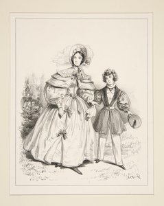 PORANNY PENEJUAR. 1835. autorstwa Paul Gavarni