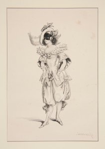 PIERROT. autorstwa Paul Gavarni