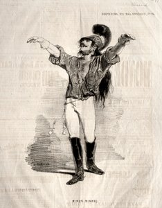 Wspomnienia z Bal Chicard: Mignon-Minard autorstwa Paul Gavarni