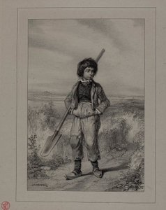 Mały drogowiec autorstwa Paul Gavarni