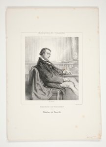 Teodor de Banville autorstwa Paul Gavarni
