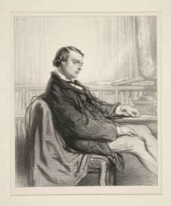 Teodor de Banville autorstwa Paul Gavarni