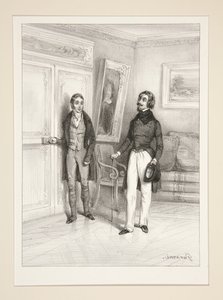 Fałszywy krok. Strona 335. autorstwa Paul Gavarni