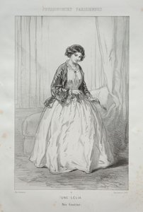 Lelia. autorstwa Paul Gavarni
