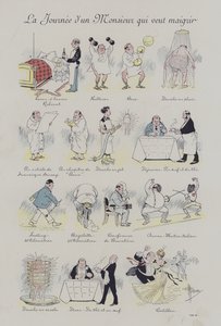 Dzień dżentelmena, który chce schudnąć autorstwa Paul Guillaume