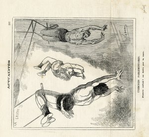 Ilustracja Hadola (1835-1875) w Le Charivari autorstwa Paul Hadol