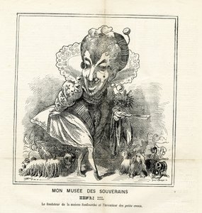 Ilustracja Hadola (1835-1875) w Le Charivari autorstwa Paul Hadol