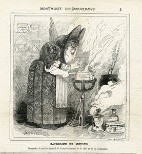 Ilustracja Hadola (1835-1875) w The Charivari autorstwa Paul Hadol