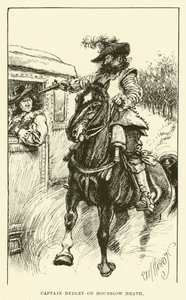 Kapitan Dudley na Hounslow Heath (grawerowanie) autorstwa Paul Hardy