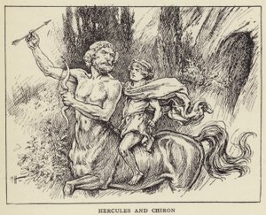 Herkules i Chiron