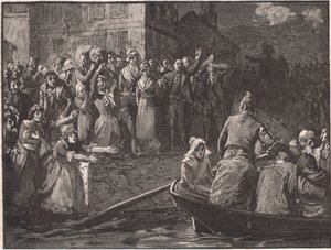 Odwrót rojalistów z Tulonu AD 1793 autorstwa Paul Hardy