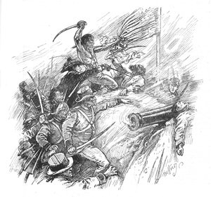 Starali się wspiąć na szaniec, 1902 autorstwa Paul Hardy