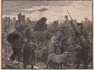 Wellingtony wycofują się z Coimbry AD 1810 autorstwa Paul Hardy