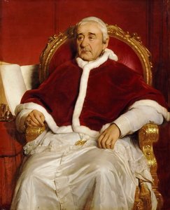 Portret papieża Grzegorza XVI 1765-1846 autorstwa Paul Delaroche