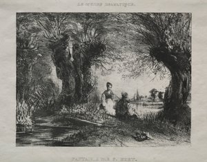 Fantazja, 1836. autorstwa Paul Huet