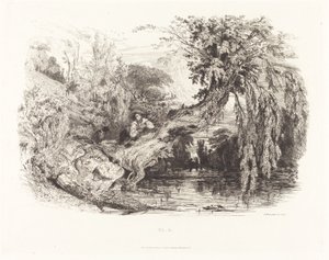 Kłusownik autorstwa Paul Huet