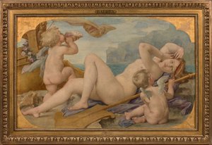 Kybele i Amfitryt, 1859. autorstwa Paul Jacques Aimé Baudry