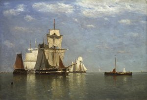 Statki leżące z Flushing, 1869