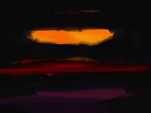 Mal of Moher, 2024 (grafika cyfrowa) autorstwa Paul Kempton