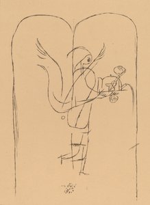 Geniusz podaje małe śniadanie Geniusz podaje małe śniadanie, 1920. autorstwa Paul Klee
