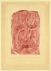 Człowiek smutku; Człowiek bólu autorstwa Paul Klee