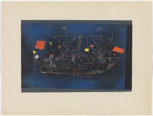 Statek przygody Statek przygody, 1927. autorstwa Paul Klee