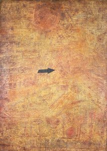 Strzała w ogrodzie (Strzała w ogrodzie) autorstwa Paul Klee
