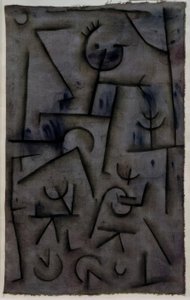 Bachanalia w czerwonym winie autorstwa Paul Klee