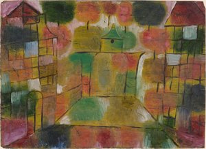 Drzewo i architektura — rytmy autorstwa Paul Klee