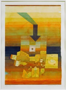 Miejsce dotknięte autorstwa Paul Klee
