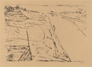 Widok na rzekę, 1912. autorstwa Paul Klee