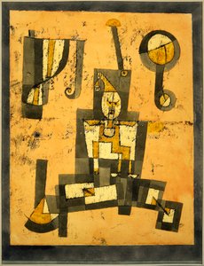 Uwięziony Pierrot autorstwa Paul Klee