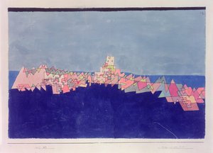 Замок на рифе autorstwa Paul Klee
