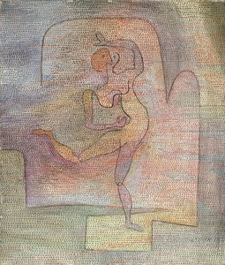 „Tancerz” (Tancerz) — obraz Paula Klee (1879-1940) autorstwa Paul Klee