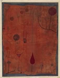 Owoce na czerwono, 1930. autorstwa Paul Klee