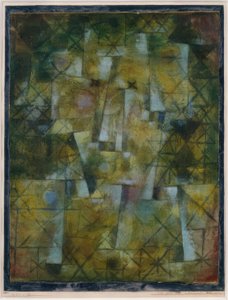 Bóg północnego lasu autorstwa Paul Klee