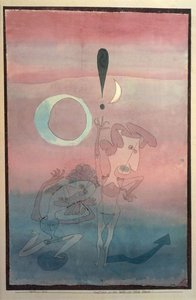 Główna scena z baletu Fałszywa przysięga, 1922. autorstwa Paul Klee