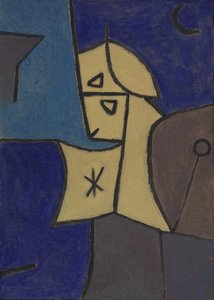 Wysoki Strażnik, 1940 autorstwa Paul Klee