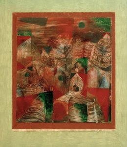 Chata na górze autorstwa Paul Klee