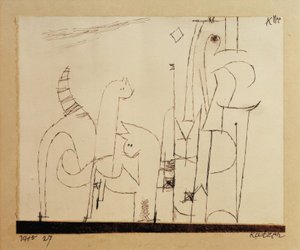 Koty autorstwa Paul Klee