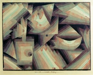 Gradacja kryształów autorstwa Paul Klee