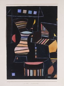 Sztuczny dziedziniec autorstwa Paul Klee