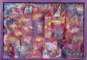 Paisagem no Childpolish autorstwa Paul Klee