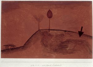 Paisagem em afterglowpolish autorstwa Paul Klee
