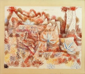 Krajobraz z agawami autorstwa Paul Klee