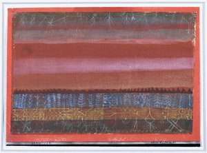 Warstwowy krajobraz autorstwa Paul Klee